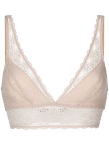 Wacoal bralette en dentelle - Tons neutres