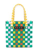 Marni Kids sac cabas tressé Market - Vert