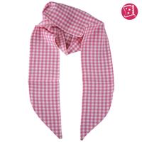 Sjaaltje pink wit