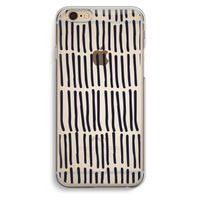 Moroccan stripes: iPhone 6 / 6S Transparant Hoesje Moroccan stripes: iPhone 6 / 6S Transparant Hoesje