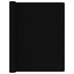 Tenttapijt 250x400 cm zwart