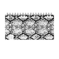 Pepa Lani Deskplanner Black & White Snake