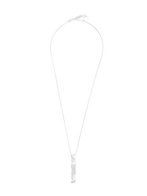 Coup De Coeur Wave pendant necklace - Métallisé