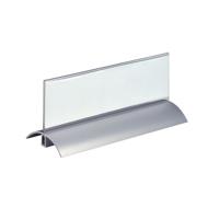 Tafelnaambord Durable Presenter De Luxe 61x210mm 2 stuks