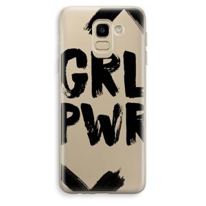 Girl Power #2: Samsung Galaxy J6 (2018) Transparant Hoesje