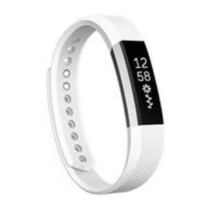 Fitbit Alta siliconen bandje, Maat: Large, Lengte: 22CM - Wit