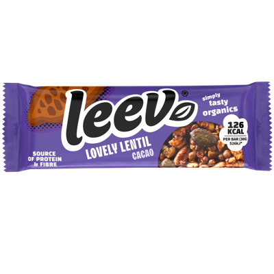 Leev Cacao Lovely Lentil Bar