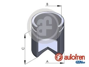 Zuiger, remklauw AUTOFREN SEINSA, Diameter (mm)38mm, Inbouwplaats: Achteras: , u.a. für Subaru