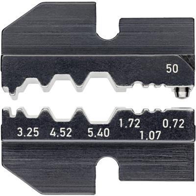 Knipex Knipex-Werk 97 49 50 Krimpinzetstuk Coax-connectoren RG174, RG58, RG188, RG316 Geschikt voor merk Knipex 97 43 200, 97 43 E, 97 43 E AUS, 97 43 E UK, 97