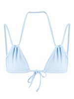 BONDI BORN haut de bikini Mia à bonnets triangles - Bleu - thumbnail