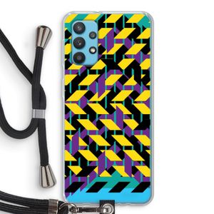 Skew Bee 3: Samsung Galaxy A32 4G Transparant Hoesje met koord