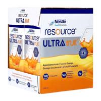 Nestlé Resource Ultra Fruit Sinaasappelsmaak 4x200ml