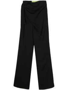 GAUGE81 pantalon Carlow à taille haute - Noir