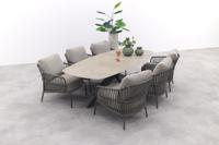 4 Seasons Capalbio/Nevada low dining tuinset 250x105 cm - terre 4 Seasons Capalbio/Nevada low dining tuinset 250x105 cm - terre