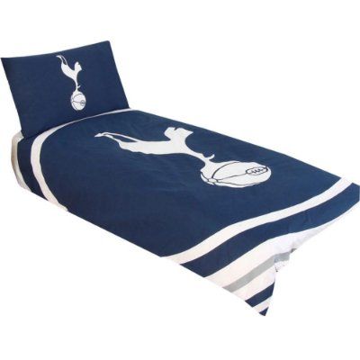 Tottenham Hotspur Dekbedovertrek & Kussensloop (1 Persoon) - Omkeerbaa