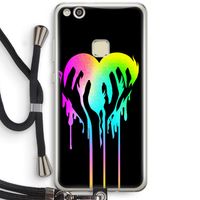 Hold My Heart: Huawei Ascend P10 Lite Transparant Hoesje met koord