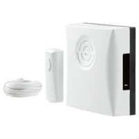 Doorman Gong | Type DC860 | Inclusief beldrukker | Met 5 m kabel | Wit - 00.634.60 Doorman Gong | Type DC860 | Inclusief beldrukker | Met 5 m kabel | Wit - 00.634.60