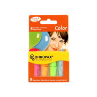 Ohropax Oordopjes geluiddempend color 8 Stuks