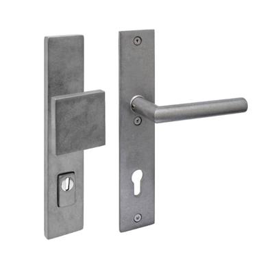 Intersteel Voordeurbeslag rechtVurano PC 92mm RVS getrommeld - 0034.396249Z