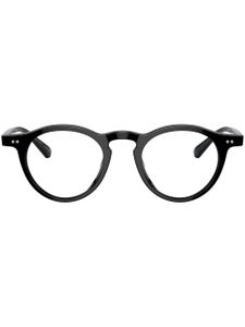 Oliver Peoples lunettes de vue à monture ronde - Noir