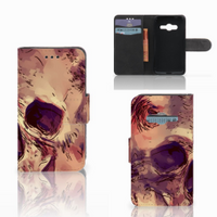 Telefoonhoesje met Naam Samsung Galaxy Trend 2 Skullhead - thumbnail