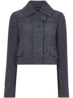 Proenza Schouler veste crop zippée en laine - Gris - thumbnail