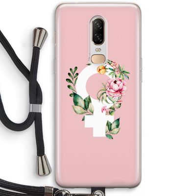 Venus: OnePlus 6 Transparant Hoesje met koord