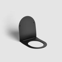 Toiletzitting Clou Quickrelease En Softclose Mat Zwart Clou Toiletzitting Clou Quickrelease En Softclose Mat Zwart Clou