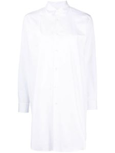 Comme Des Garçons Comme Des Garçons chemise en coton à coupe longue - Blanc