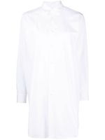 Comme Des Garçons Comme Des Garçons chemise en coton à coupe longue - Blanc