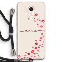 Kusjes: Xiaomi Redmi 5 Transparant Hoesje met koord