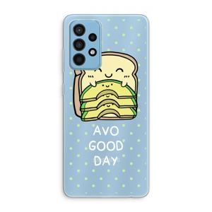 Avo Good Day: Samsung Galaxy A52 Transparant Hoesje