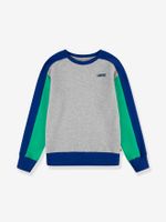 Levi's® colourblock logo sweatshirt gemêleerd grijs