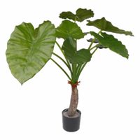 Kunst Alocasia calidora 80 cm - thumbnail