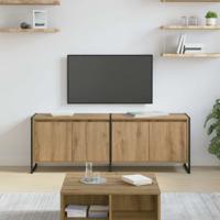 TV-kast Ambachtelijk eiken 140 x 36 x 49.5 cm Bewerkt hout