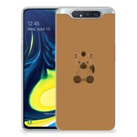 Samsung Galaxy A80 Telefoonhoesje met Naam Baby Hyena