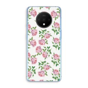 Kleine roosjes: OnePlus 7T Transparant Hoesje