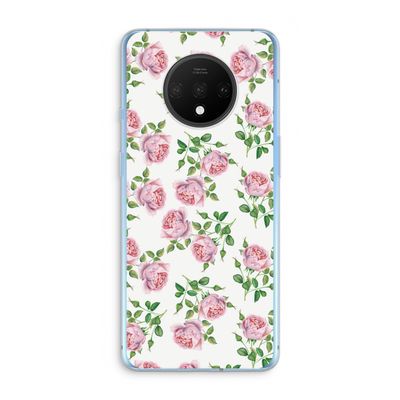 Kleine roosjes: OnePlus 7T Transparant Hoesje