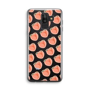 Just peachy: Samsung Galaxy J8 (2018) Transparant Hoesje