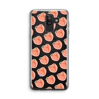 Just peachy: Samsung Galaxy J8 (2018) Transparant Hoesje