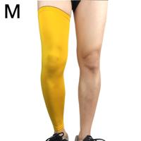 Professionele outdoor sport basketbal voetbal knie pads warme compressie beenbeschermers maat: M