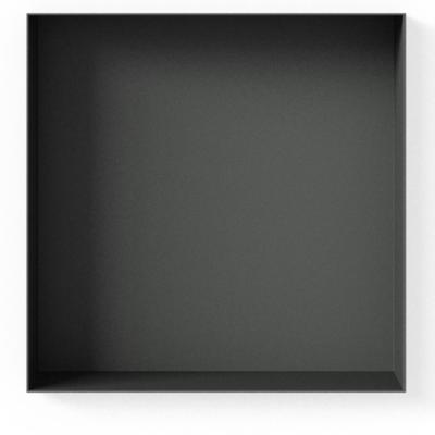 Looox Box in-opbouwnis 30x30cm Antraciet