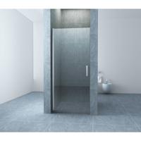 Nisdeur Xellanz Eco | 90x195x0.6 cm | Helder glas | Chroom beslag