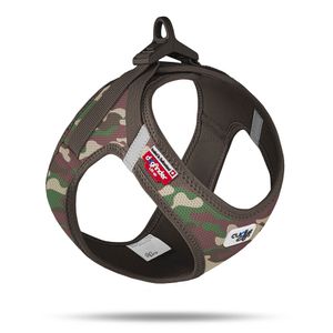 Curli Vest Harness Clasp Air-Mesh - Camouflage - XXXS