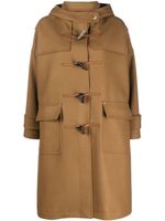 Mackintosh manteau Humbie à fermeture duffle-coat - Marron - thumbnail