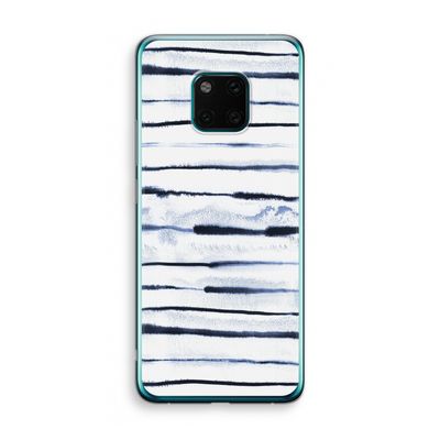 Ink Stripes: Huawei Mate 20 Pro Transparant Hoesje