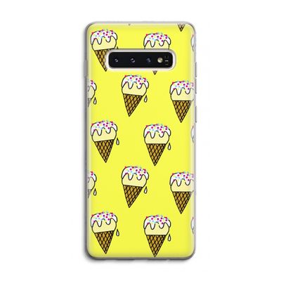 Isjes: Samsung Galaxy S10 4G Transparant Hoesje