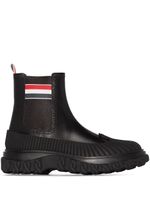 Thom Browne bottines à rayures RWB - Noir - thumbnail