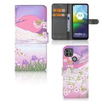 Motorola Moto G9 Power | Telefoonhoesje | Met pasjeshouder | Bird Flying