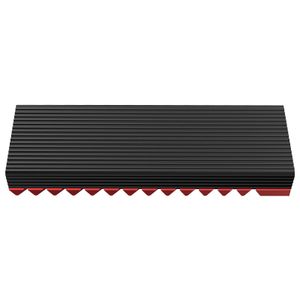 Jonsbo M.2-3 RED hardwarekoeling SSD (solid-state drive) Koelplaat 1 stuk(s) Zwart, Rood